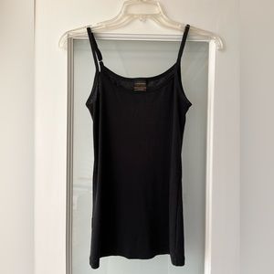 Icebreaker merino wool camisole in black, size M